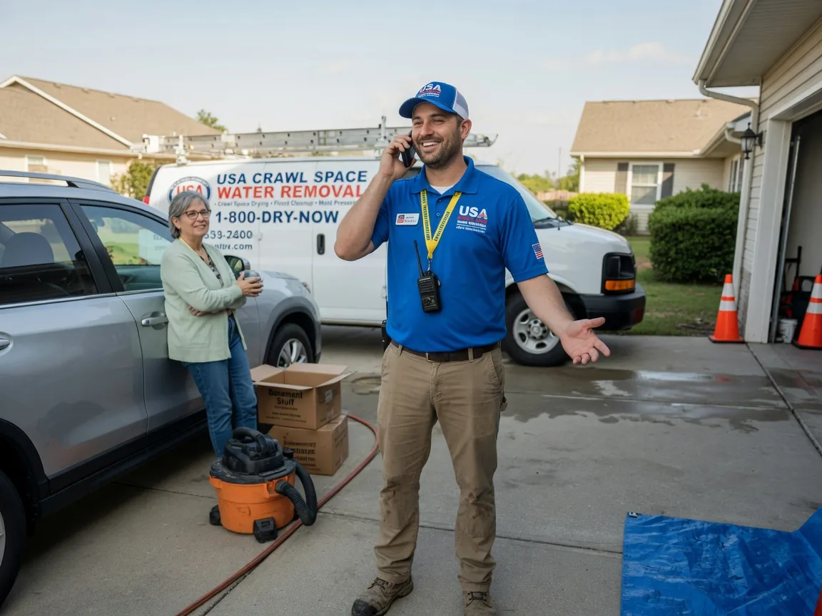 Crawl Space Water Removal League City, TX FAQs